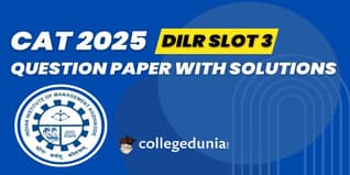 CAT 2025 Slot 3 Question Paper DILR: Download Question Paper PDF with Answer Key and Solutions